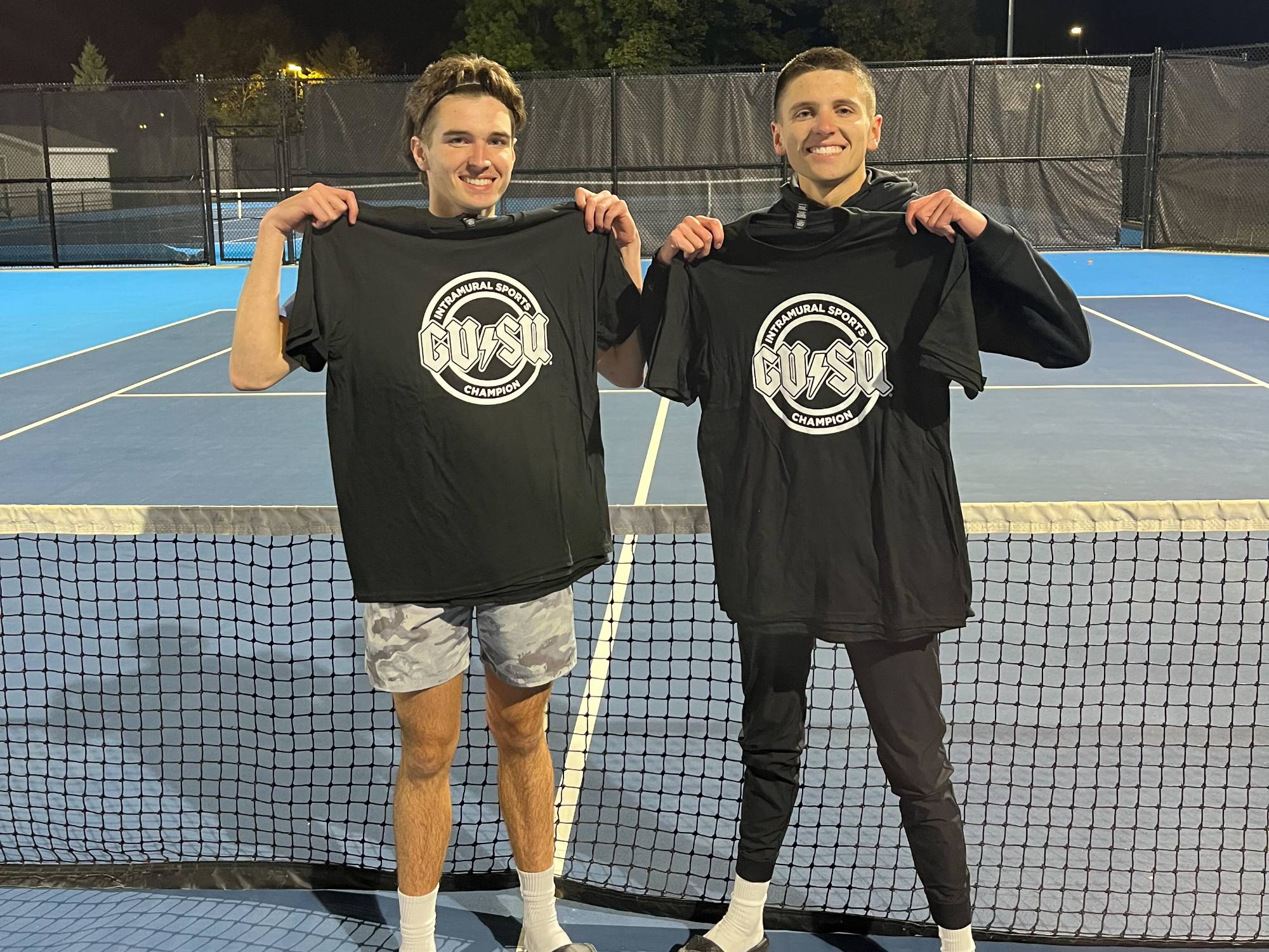 Intramural Tennis Doubles Champions